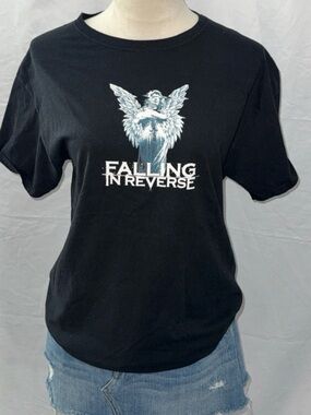 Falling In Reverse Black Graphic Tee - Women's Short Sleeve
